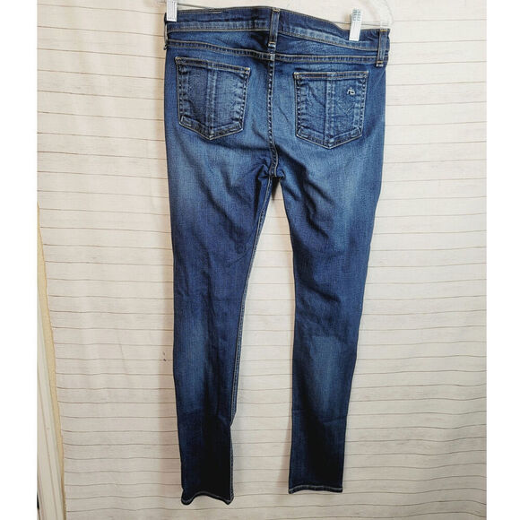 RAG & BONE SKINNY JEANS IN WOODFORD, SZ 27 - Picture 6 of 12